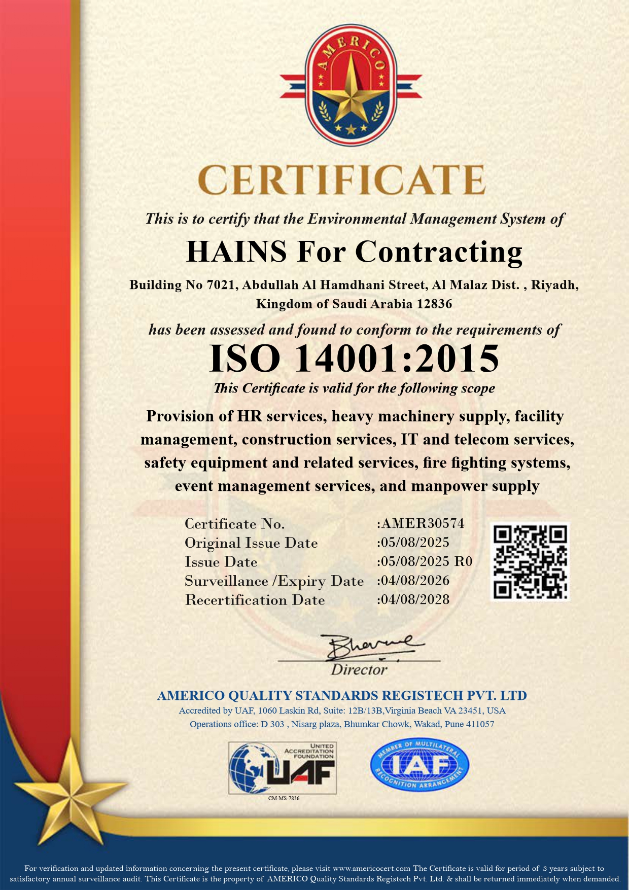 ISO 14001:2015