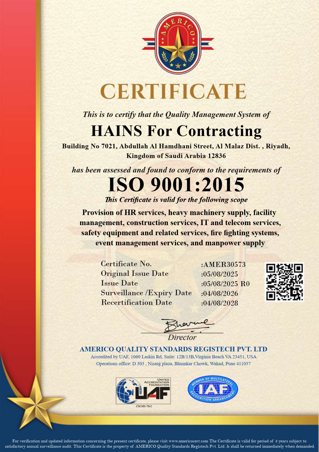 ISO 9001:2015